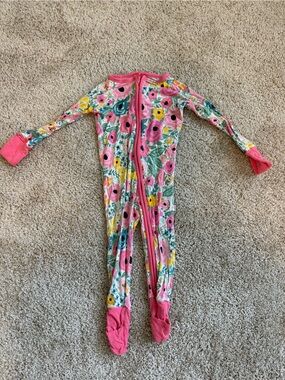 Little sleepies secret garden zippy pajamas
